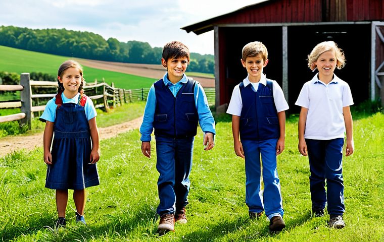 자연 교육을 위한 커리큘럼 혁신 - **A young girl, wearing a brightly colored dupatta and modest clothing, using a tablet to identify b...