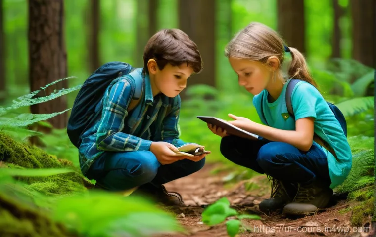 야외 학습의 몰입 경험 증진 방법 - **Prompt: Children's Backyard Kitchen Garden**
    A vibrant outdoor scene capturing the joy of a ba...