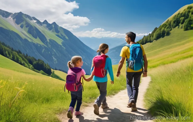 야외 학습의 몰입 경험 증진 방법 - **Prompt: Forest Exploration with a Nature App**
    An adventurous and curious scene set on a well-...